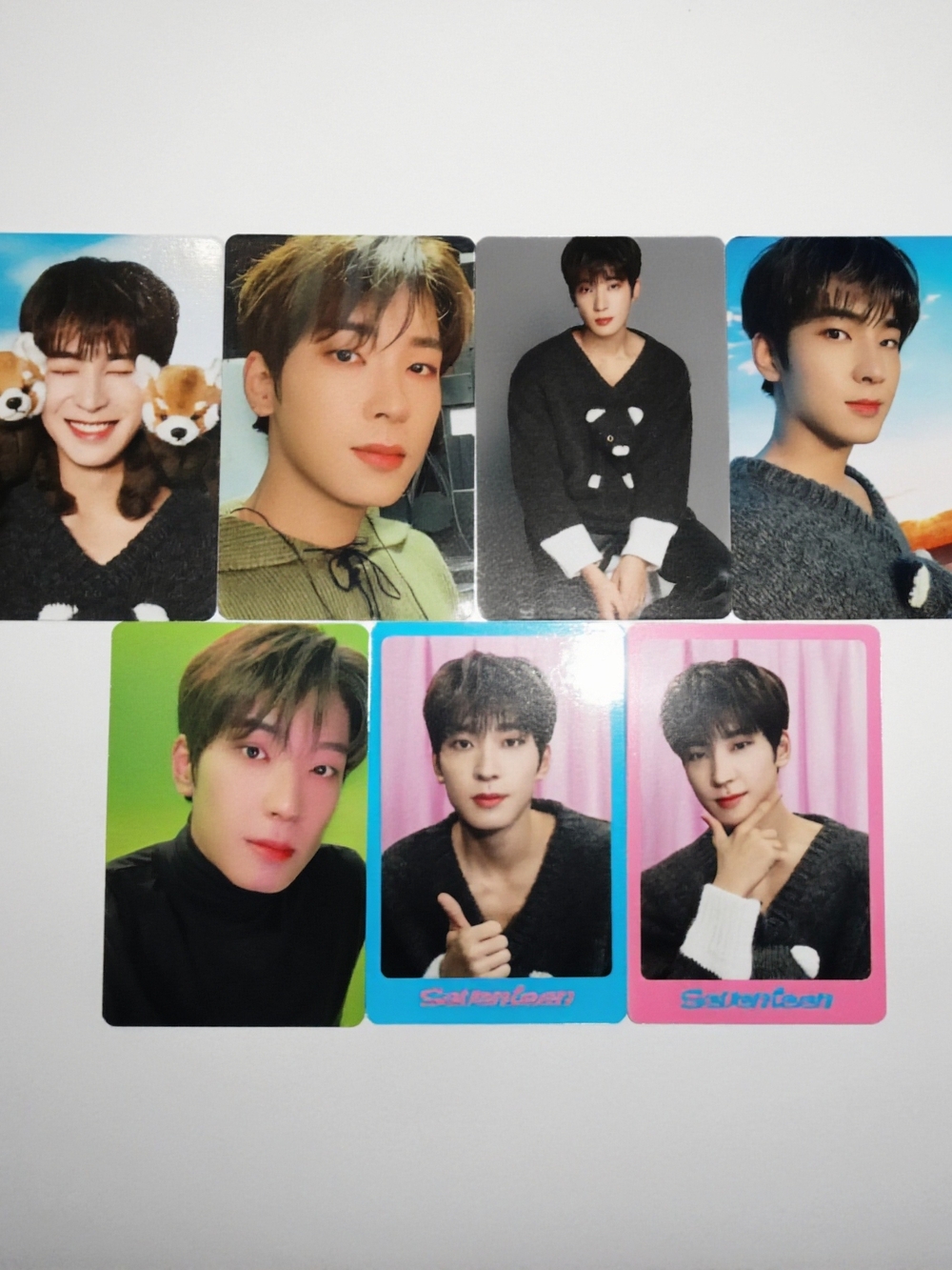 SEVENTEEN DICON D'FESTA Mini Edition Wonwoo Special Photocard Set β 7 PCs